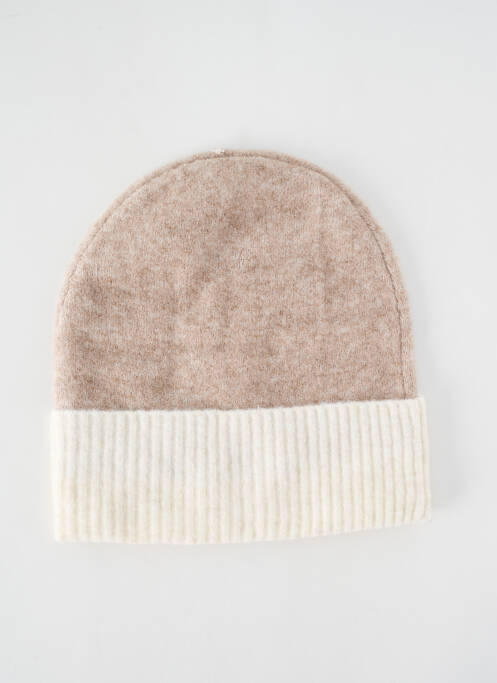 Bonnet beige YAYA pour femme
