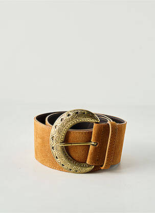 Ceinture réglable marron LA PETITE ETOILE femme