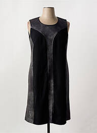 Robe mi-longue sans manche sans manche noir JEAN DELFIN femme