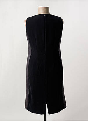 Robe mi-longue sans manche sans manche noir JEAN DELFIN femme
