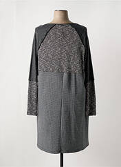 Robe mi-longue gris FRED SABATIER pour femme seconde vue