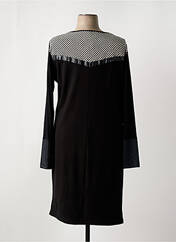 Robe mi-longue noir FRED SABATIER pour femme seconde vue