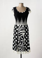 Robe mi-longue noir OLIVIER PHILIPS pour femme seconde vue