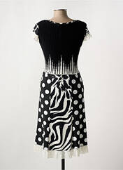 Robe mi-longue noir OLIVIER PHILIPS pour femme seconde vue