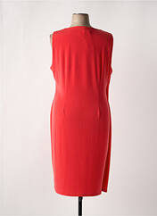 Robe mi-longue orange EVALINKA pour femme seconde vue