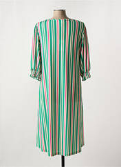 Robe mi-longue vert YOEK pour femme seconde vue