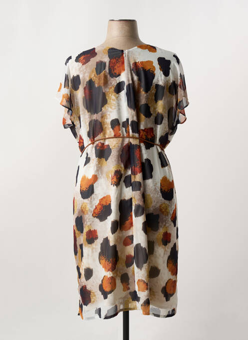 Robe mi-longue beige MERI & ESCA pour femme