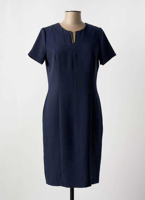 Robe mi-longue bleu FRANK WALDER pour femme
