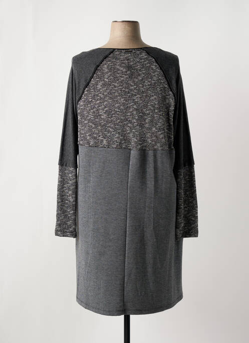 Robe mi-longue gris FRED SABATIER femme