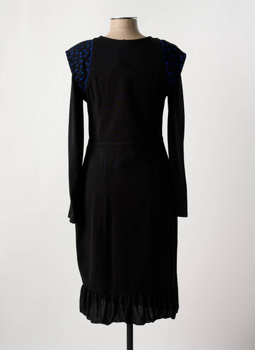 Robe mi-longue noir ALICE ET BARNABE femme