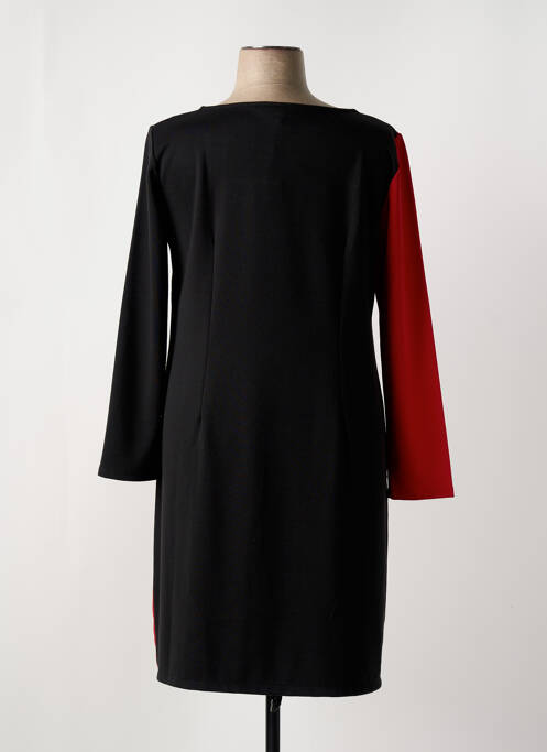 Robe mi-longue noir EVALINKA pour femme