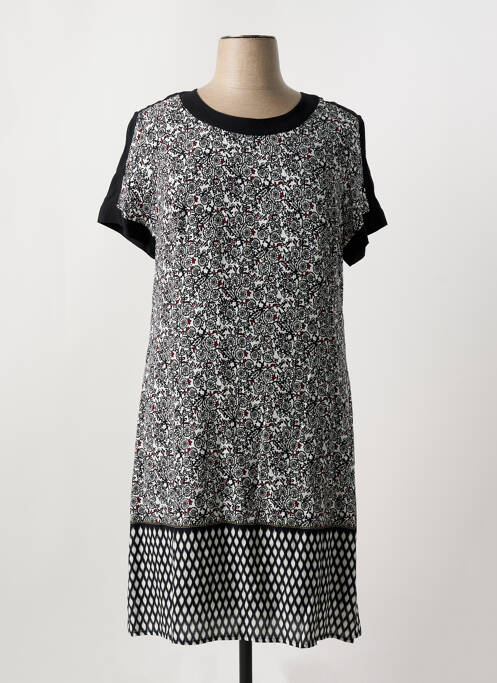 Robe mi-longue noir FRED SABATIER pour femme