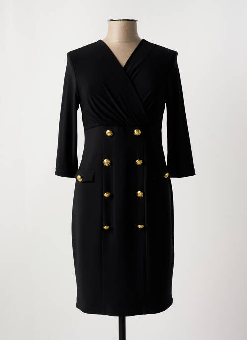Robe mi-longue noir JOSEPH RIBKOFF pour femme
