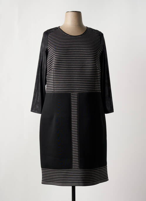 Robe mi-longue noir MERI & ESCA pour femme