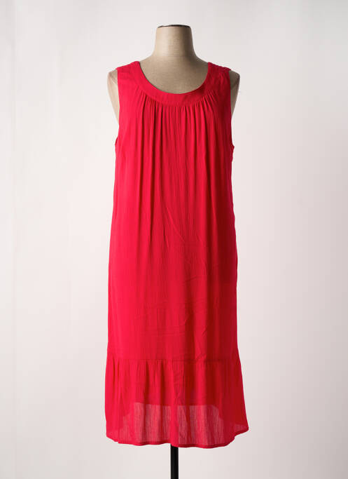 Robe mi-longue rouge MERI & ESCA pour femme