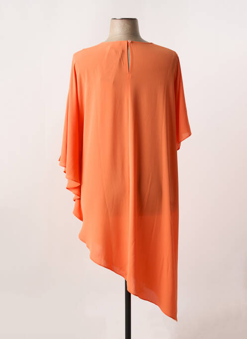 Tunique manches longues orange SEMPRE PIU pour femme