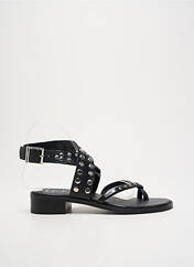 Tongs noir LPB pour femme seconde vue