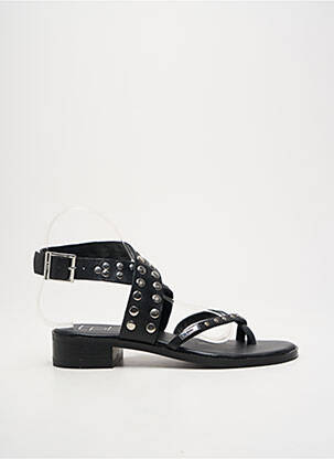 Tongs noir LPB pour femme