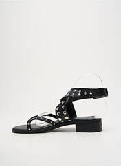 Tongs noir LPB pour femme seconde vue