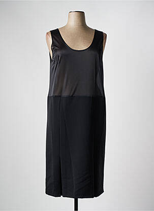 Jupon /fond de robe coupe droite noir FRANCE RIVOIRE femme
