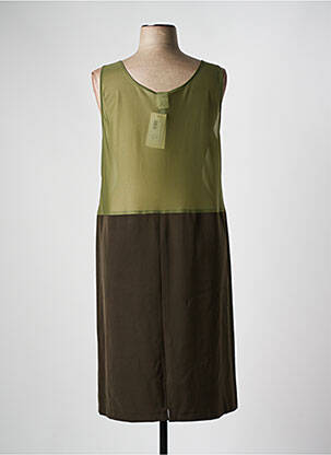 Jupon /fond de robe coupe droite vert FRANCE RIVOIRE femme