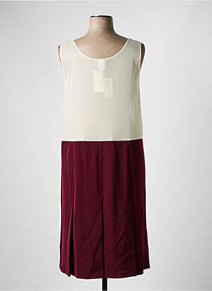 Jupon /fond de robe coupe droite rouge IMPULSION femme