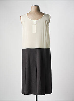 Jupon /fond de robe coupe droite gris FRANCE RIVOIRE femme