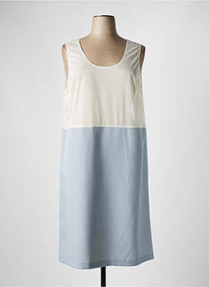 Jupon /fond de robe coupe droite gris FRANCE RIVOIRE femme