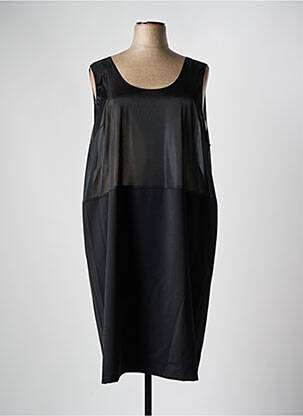 Jupon /fond de robe coupe droite noir FRANCE RIVOIRE femme