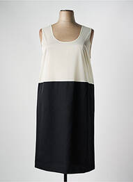 Jupon /fond de robe coupe droite noir FRANCE RIVOIRE femme