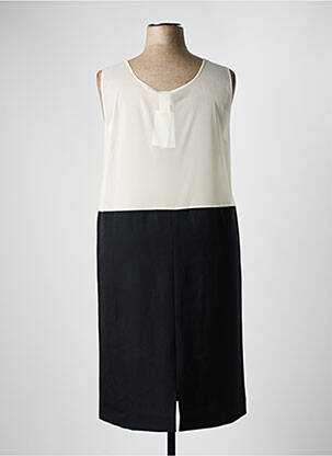Jupon /fond de robe coupe droite noir FRANCE RIVOIRE femme