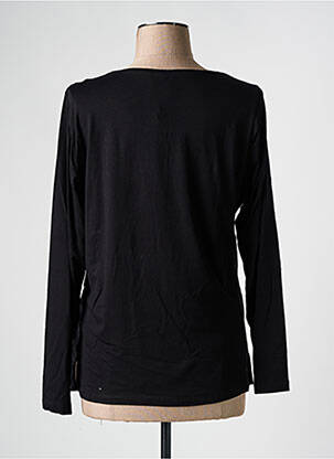 Top stretch manches longues noir GUY DUBOUIS femme