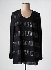 T-shirt noir CHALOU pour femme seconde vue