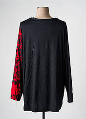 Tunique manches longues noir CHALOU pour femme seconde vue