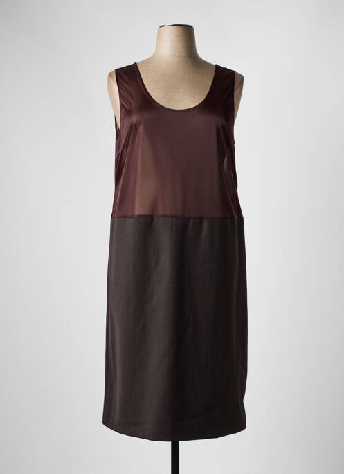 Jupon /Fond de robe marron FRANCE RIVOIRE pour femme