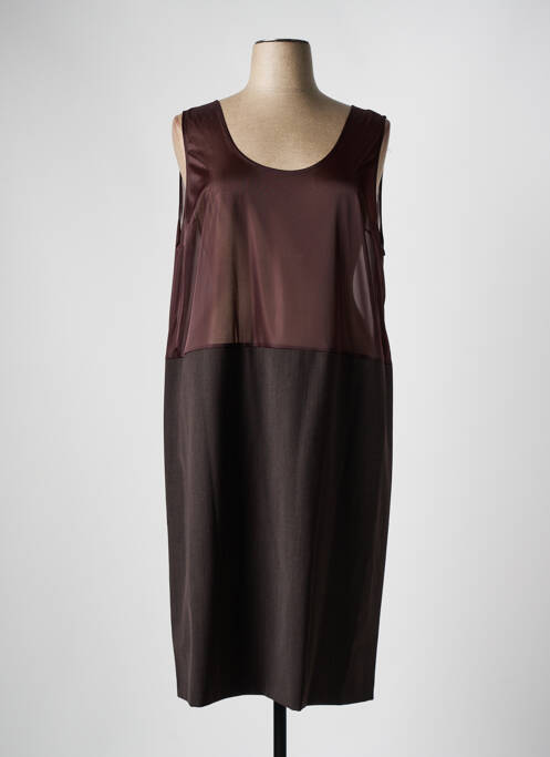 Jupon /Fond de robe marron FRANCE RIVOIRE pour femme