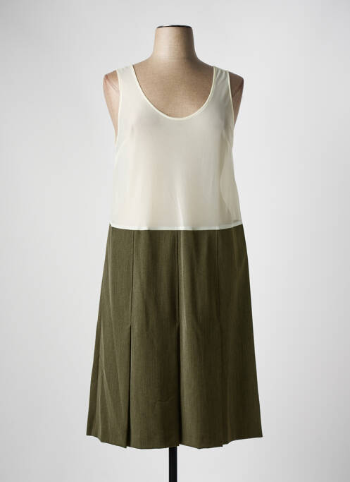 Jupon /Fond de robe vert FRANCE RIVOIRE pour femme