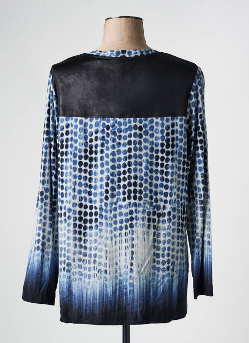 Top bleu CHALOU pour femme