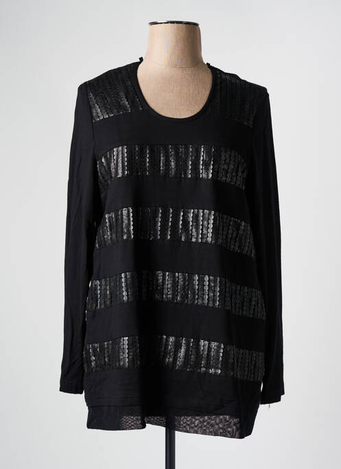 T-shirt noir CHALOU pour femme