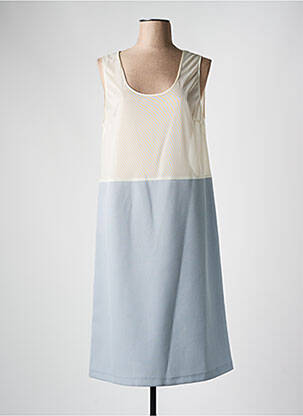 Jupon /fond de robe coupe droite gris FRANCE RIVOIRE femme