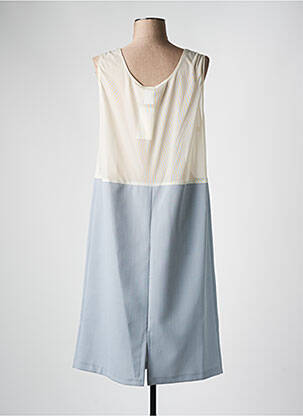 Jupon /fond de robe coupe droite gris FRANCE RIVOIRE femme