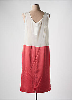 Jupon /fond de robe coupe droite rouge FRANCE RIVOIRE femme