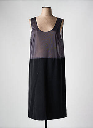 Jupon /fond de robe coupe droite gris FRANCE RIVOIRE femme