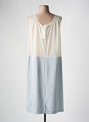 Jupon /Fond de robe bleu GUY DUBOUIS pour femme seconde vue