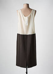 Jupon /Fond de robe marron FRANCE RIVOIRE pour femme seconde vue