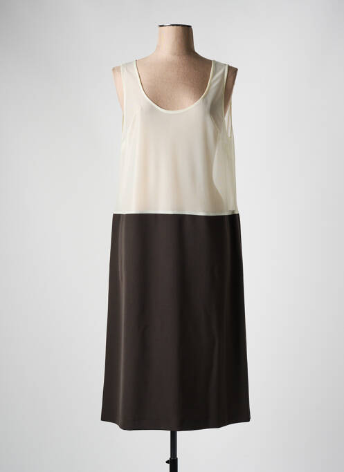 Jupon /Fond de robe marron FRANCE RIVOIRE pour femme