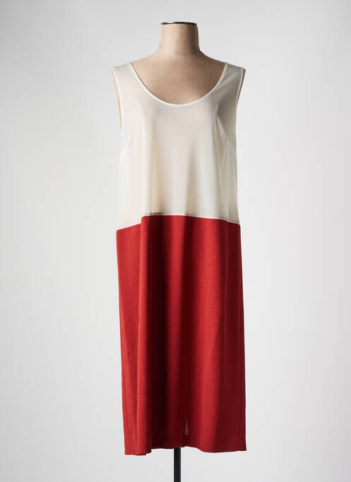 Jupon /Fond de robe rouge FRANCE RIVOIRE pour femme