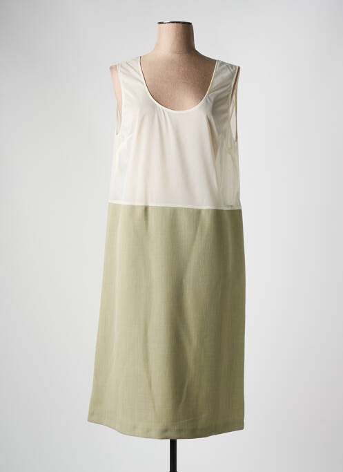 Jupon /Fond de robe vert FRANCE RIVOIRE pour femme