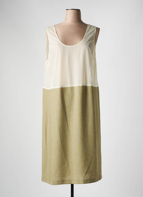 Jupon /Fond de robe vert FRANCE RIVOIRE pour femme