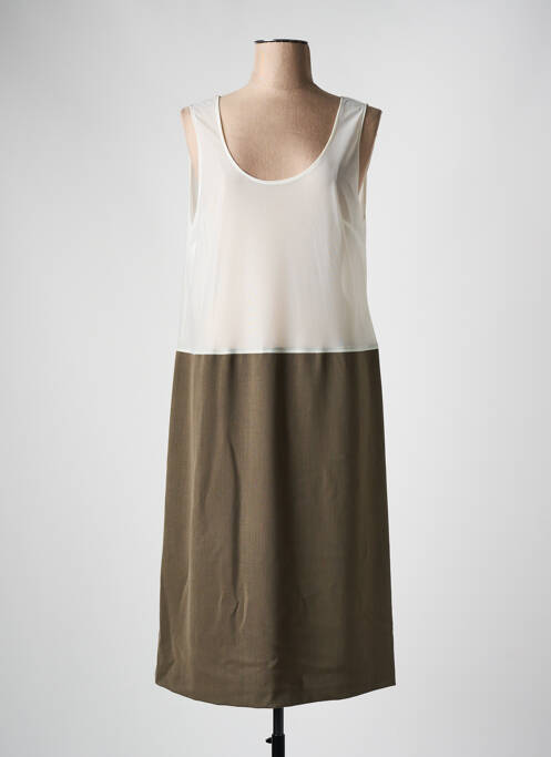 Jupon /Fond de robe vert FRANCE RIVOIRE pour femme